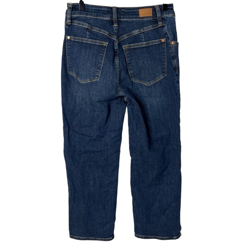 Judy Blue Center Stage High Rise Straight Leg Cropped Jeans Size 7/28 JB88127 - Picture 6 of 8